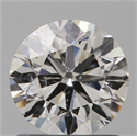 Natural Diamond 1.00 Carats, Round with Very Good Cut, J Color, SI2 Clarity and Certified by GIA