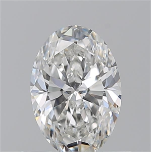 Picture of Natural Diamond 0.70 Carats, Oval with  Cut, G Color, VS2 Clarity and Certified by GIA