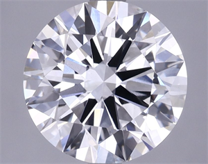Picture of Lab Grown Diamond 2.80 Carats, Round with Excellent Cut, E Color, VS1 Clarity and Certified by GIA