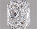 Natural Diamond 1.04 Carats, Radiant with  Cut, D Color, SI2 Clarity and Certified by GIA