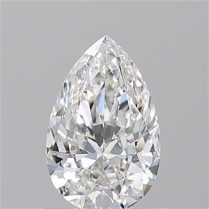Picture of Natural Diamond 0.70 Carats, Pear with  Cut, F Color, VVS2 Clarity and Certified by GIA