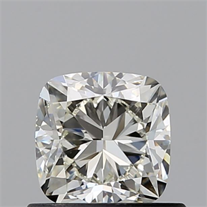 Picture of Natural Diamond 0.61 Carats, Cushion with  Cut, L Color, VS2 Clarity and Certified by GIA