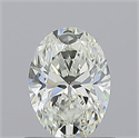 Diamante Natural 0.71 quilates, Ovalado , Color I, claridad VVS1 y certificado GIA