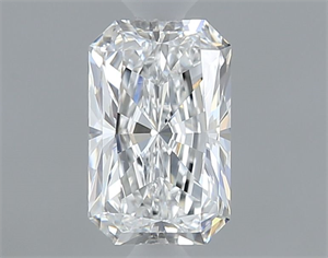 Foto Diamante Natural 0.40 quilates, Radiante , Color D, claridad VS1 y certificado GIA de