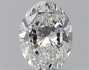 Picture of Natural Diamond 0.96 Carats, Oval with  Cut, E Color, VS2 Clarity and Certified by GIA