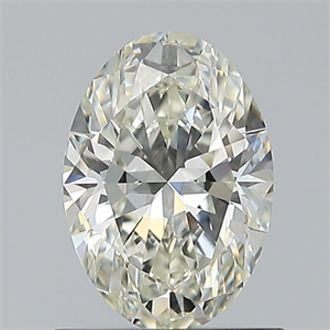 Foto Diamante Natural 0.81 quilates, Ovalado , Color I, claridad IF y certificado IGI de