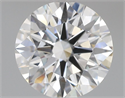 Del inventario de diamantes de laboratorio, 1.59 quilates, Redondo , Color E, claridad VVS2 y certificado IGI
