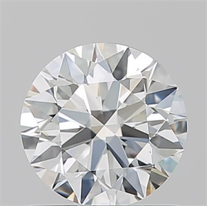 Picture of Natural Diamond 1.01 Carats, Round with Excellent Cut, H Color, VVS2 Clarity and Certified by GIA