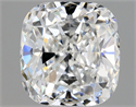 Natural Diamond 0.82 Carats, Cushion with  Cut, E Color, VS2 Clarity and Certified by GIA