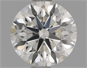 Natural Diamond 1.01 Carats, Round with Excellent Cut, H Color, VVS2 Clarity and Certified by IGI