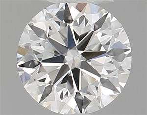 Foto Diamante Natural 0.45 quilates, Redondo , Color H, claridad SI1 y certificado GIA de