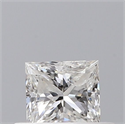Diamante Natural 0.31 quilates, Princesa , Color E, claridad VS2 y certificado GIA