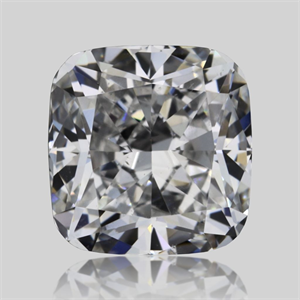 Picture of Natural Diamond 0.62 Carats, Cushion with  Cut, F Color, SI1 Clarity and Certified by GIA