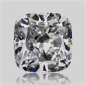 Natural Diamond 0.62 Carats, Cushion with  Cut, F Color, SI1 Clarity and Certified by GIA