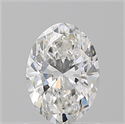 Natural Diamond 1.01 Carats, Oval with  Cut, G Color, VVS2 Clarity and Certified by GIA