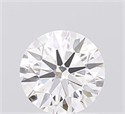 Lab Grown Diamond 1.09 Carats, Round with Ideal Cut, D Color, VVS2 Clarity and Certified by IGI