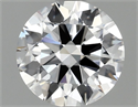 Lab Grown Diamond 0.99 Carats, Round with Ideal Cut, D Color, VVS2 Clarity and Certified by IGI