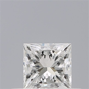 Picture of Natural Diamond 0.41 Carats, Princess with  Cut, G Color, VVS1 Clarity and Certified by GIA