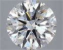 Del inventario de diamantes de laboratorio, 3.56 quilates, Redondo , Color F, claridad SI1 y certificado IGI