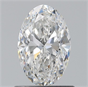 Diamante Natural 0.70 quilates, Ovalado , Color E, claridad IF y certificado GIA