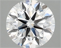 Del inventario de diamantes de laboratorio, 2.08 quilates, Redondo , Color E, claridad VS1 y certificado IGI