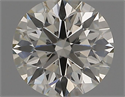 Natural Diamond 0.71 Carats, Round with Excellent Cut, J Color, VS1 Clarity and Certified by IGI