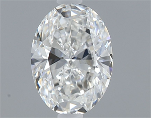 Picture of Natural Diamond 0.40 Carats, Oval with  Cut, F Color, VS1 Clarity and Certified by GIA