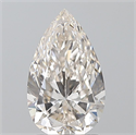 Diamante Natural 1.70 quilates, De pera , Color J, claridad VVS1 y certificado GIA