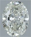 Diamante Natural 2.21 quilates, Ovalado , Color J, claridad VS2 y certificado GIA