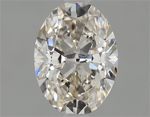 Picture of Natural Diamond 0.80 Carats, Oval with  Cut, J Color, IF Clarity and Certified by GIA
