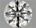 Natural Diamond 2.70 Carats, Round with Excellent Cut, E Color, VVS2 Clarity and Certified by GIA