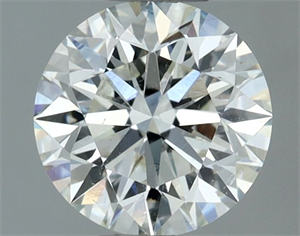 Foto Diamante Natural 1.01 quilates, Redondo , Color H, claridad SI1 y certificado GIA de