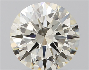 Picture of Natural Diamond 1.01 Carats, Round with Excellent Cut, J Color, VS1 Clarity and Certified by IGI