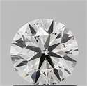 Natural Diamond 0.70 Carats, Round with Very Good Cut, G Color, SI1 Clarity and Certified by GIA