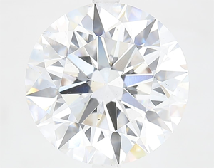 Picture of Lab Grown Diamond 6.73 Carats, Round with Ideal Cut, F Color, VS2 Clarity and Certified by IGI