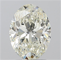 Diamante Natural 1.50 quilates, Ovalado , Color I, claridad SI1 y certificado IGI