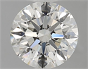 Diamante Natural 1.70 quilates, Redondo , Color J, claridad IF y certificado GIA