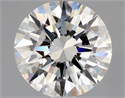 Diamante Natural 1.52 quilates, Redondo , Color H, claridad VVS1 y certificado GIA