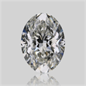 Natural Diamond 1.02 Carats, Oval with  Cut, H Color, VS1 Clarity and Certified by GIA
