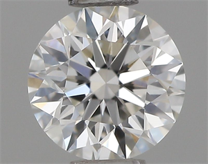 Picture of Natural Diamond 0.42 Carats, Round with Excellent Cut, H Color, VVS2 Clarity and Certified by GIA