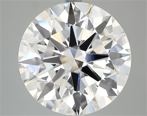 Picture of Lab Grown Diamond 8.12 Carats, Round with Ideal Cut, F Color, VVS2 Clarity and Certified by IGI