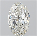 Diamante Natural 1.00 quilates, Ovalado , Color H, claridad SI1 y certificado GIA