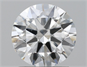 Diamante Natural 1.50 quilates, Redondo , Color G, claridad VS2 y certificado GIA