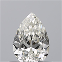 Natural Diamond 0.40 Carats, Pear with  Cut, H Color, VS1 Clarity and Certified by GIA