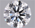 Lab Grown Diamond 1.60 Carats, Round with Ideal Cut, D Color, VS1 Clarity and Certified by IGI