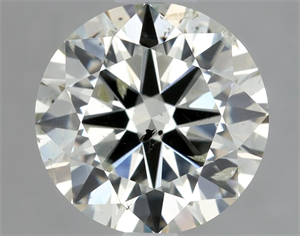 Foto Diamante Natural 1.51 quilates, Redondo , Color K, claridad SI2 y certificado IGI de