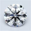Diamante Natural 1.57 quilates, Redondo , Color E, claridad VS2 y certificado GIA