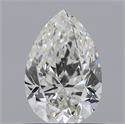 Diamante Natural 0.71 quilates, De pera , Color H, claridad VS2 y certificado GIA