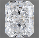 Natural Diamond 1.90 Carats, Radiant with  Cut, D Color, VS1 Clarity and Certified by GIA
