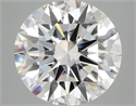 Lab Grown Diamond 5.09 Carats, Round with Ideal Cut, E Color, VVS2 Clarity and Certified by IGI